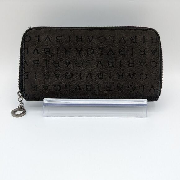 BVLGARI Canvas Printed Wallet - Picture 1 of 12